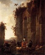 Nicolaes Pietersz. Berchem Ruins in Italy France oil painting artist